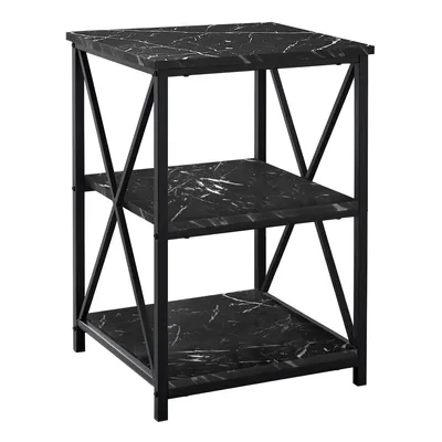 3-tier accent table - grey