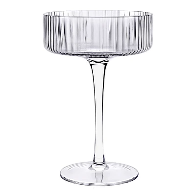 Ribbed cocktail cup 290ml - set of 4