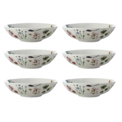 Set of 6 wildwood bowls by maxwell & williams (18 cm) - 18 cm