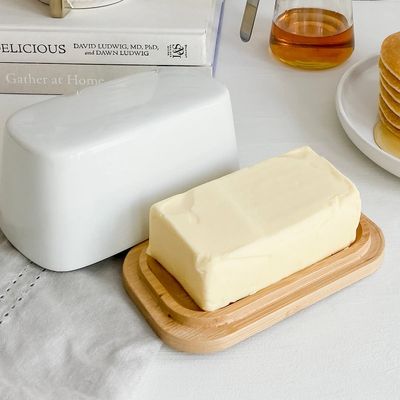 Bia butter dish with cover