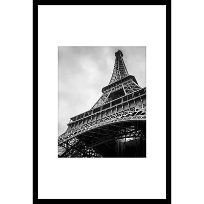 Eiffel tower below photography under glass by haute deco - 21"" w x 31"" h