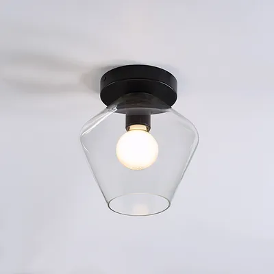 Aziza ceiling fixture - clear