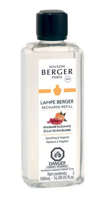 Berger lamp rhubarb radiance by maison berger paris – 500 ml