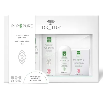 Pur & pure organic face & body care starter set