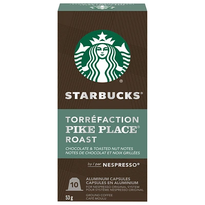 Starbucks® pike place® medium roast capsules for nespresso® original line - 8867