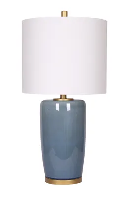 Kathryn table lamp - blue gold