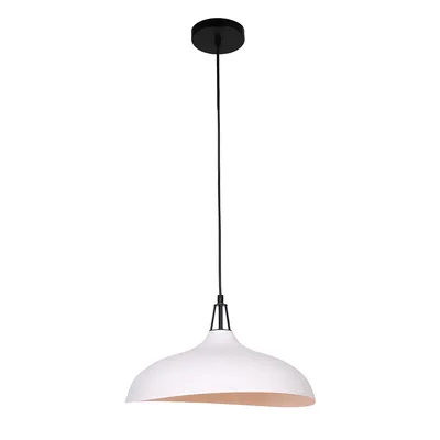 62"" metal white ceiling lamp by luce lumen - matte white