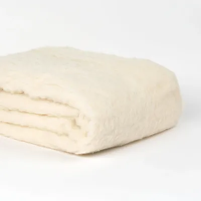 Luxury wool mattress pad - twin