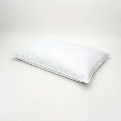 Luxurious white down & feather pillow