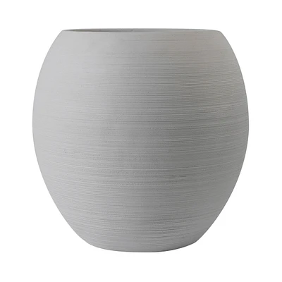 Barolo extra large white planter by haute deco