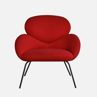 Fauteuil d'appoint « madenio » - rouge