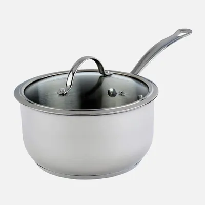 Meyer nouvelle stainless steel saucepan with lid - 3 l