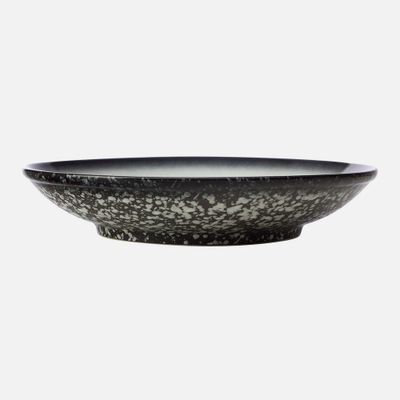 Bol à service sur pied « caviar granite » par maxwell & williams (25 cm)