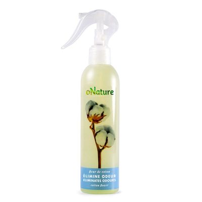 Eliminates odours cotton flower spray by onature
