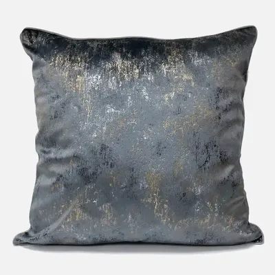 Opal velvet cushion