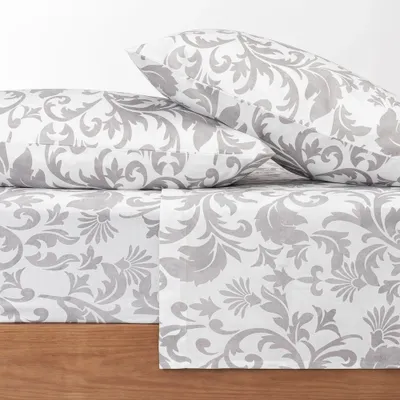 Fleur organic cotton sheet set - king