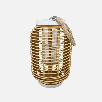 Large lantern with handle - natural - 10921