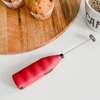 Mousseur à lait « e-z latte turbo » rouge