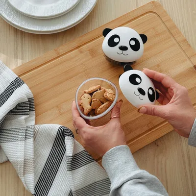 Melii panda snacks container