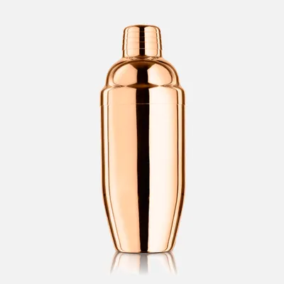 Double-wall cocktail shaker copper by final touch