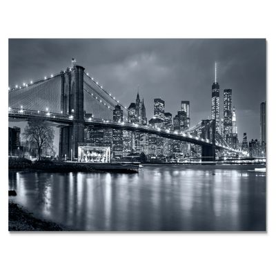 Panorama new york city at night - x