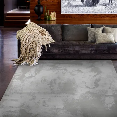 Smudge off-white indoor rug