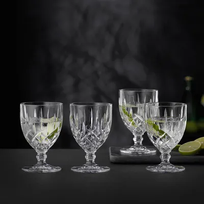 Noblesse crystal barware set of 4 glasses by nachtmann - 350 ml