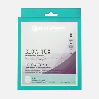 Glow-tox moisture treatment masks