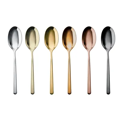 Linear coffee spoon 6-piece set by sambonet