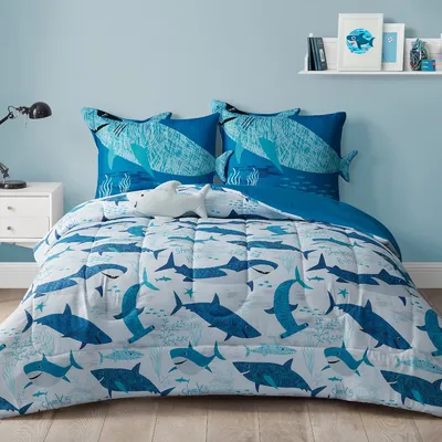 Shark rules bedding collection - shark rules comforter set
