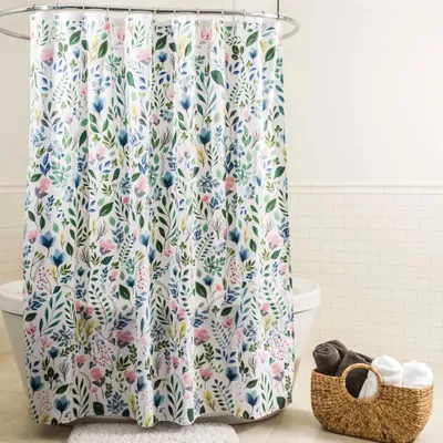 Sia shower curtain - sia fabric shower curtain