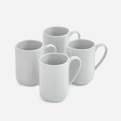 Arbor set of 4 grey mugs 14oz by sophie conran