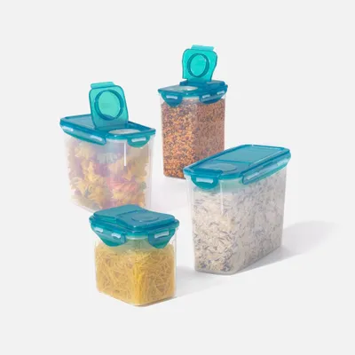 8-piece gourmet pantry container set by starfrit
