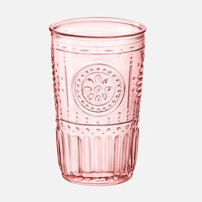 Romantic cooler glasses, set of 4 - pink