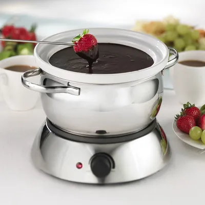 Trudeau swiss gourmet 3-in-1 electric fondue set - 6192 - 8867