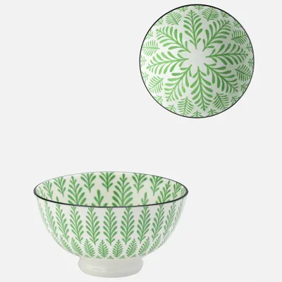 Kiri green bowl -4.5''