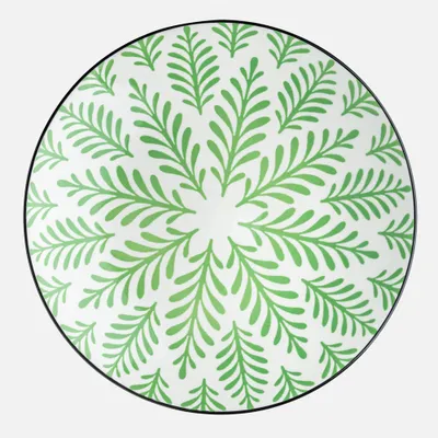 Kiri plate green - 8.5''