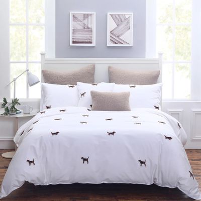 Ensemble housse de couette « tufted dogs » - tuffed dogs ens.h couette db - double
