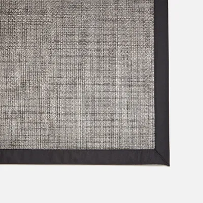 Tweed floor mat - black - 20""x34""