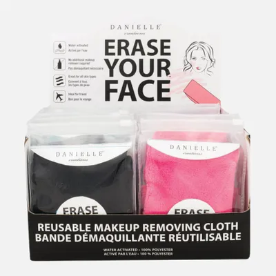 Erase your face reusable makeup removing cloth by danielle