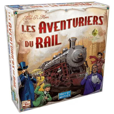 Ticket to ride board game - french version - multi
