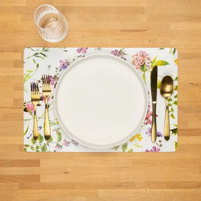 Vivid flowers placemat by dolce vita - multi