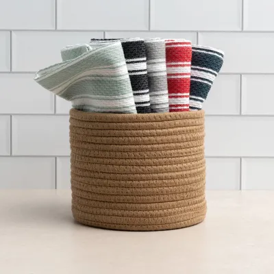 Waterford set of 4 stripe kitchen towels