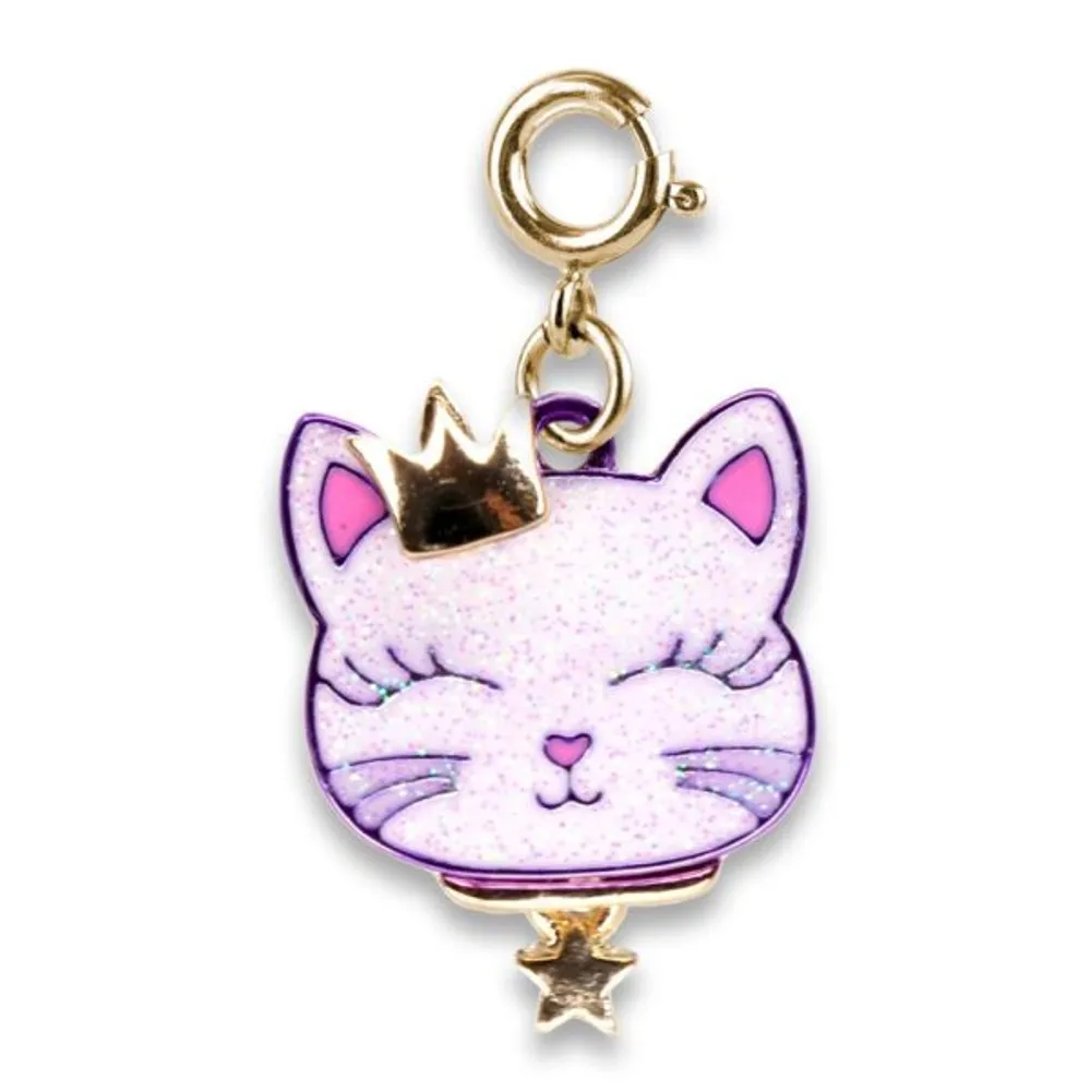 Charm It! Gold Princess Kitty Charm