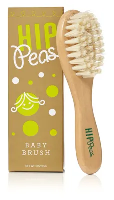 Hip Peas Wooden Baby Brush