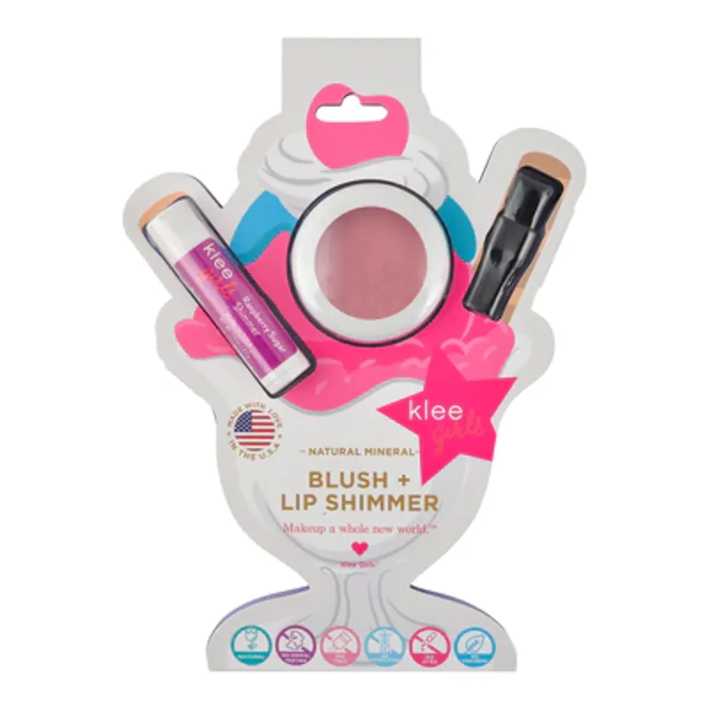 Blush and Lip Shimmer Sweet Cherry Pop