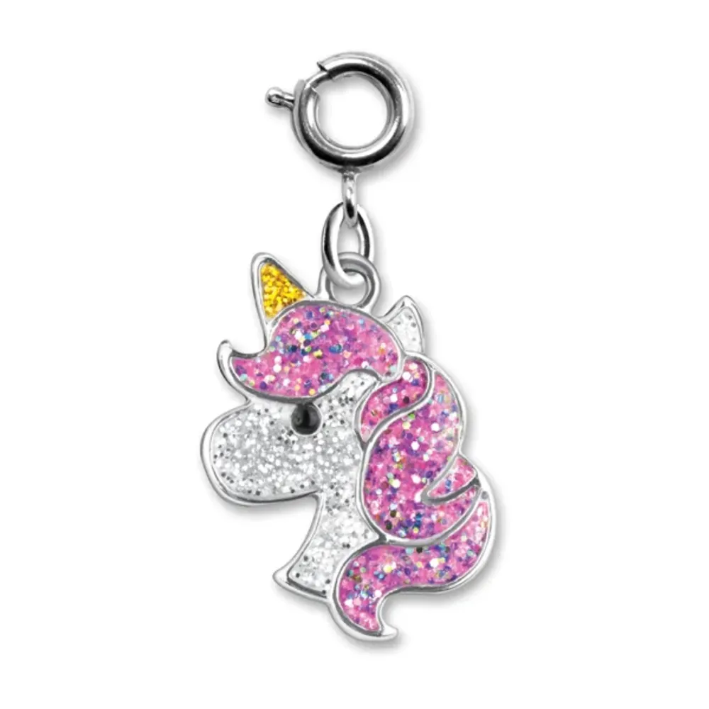 Glitter Unicorn Charm