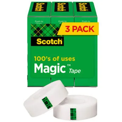 3M Scotch Magic Tape - 3 pack