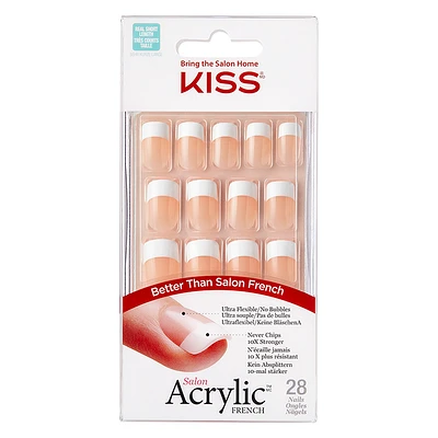 Kiss Salon Acrylic French Kit - Rumor Mill