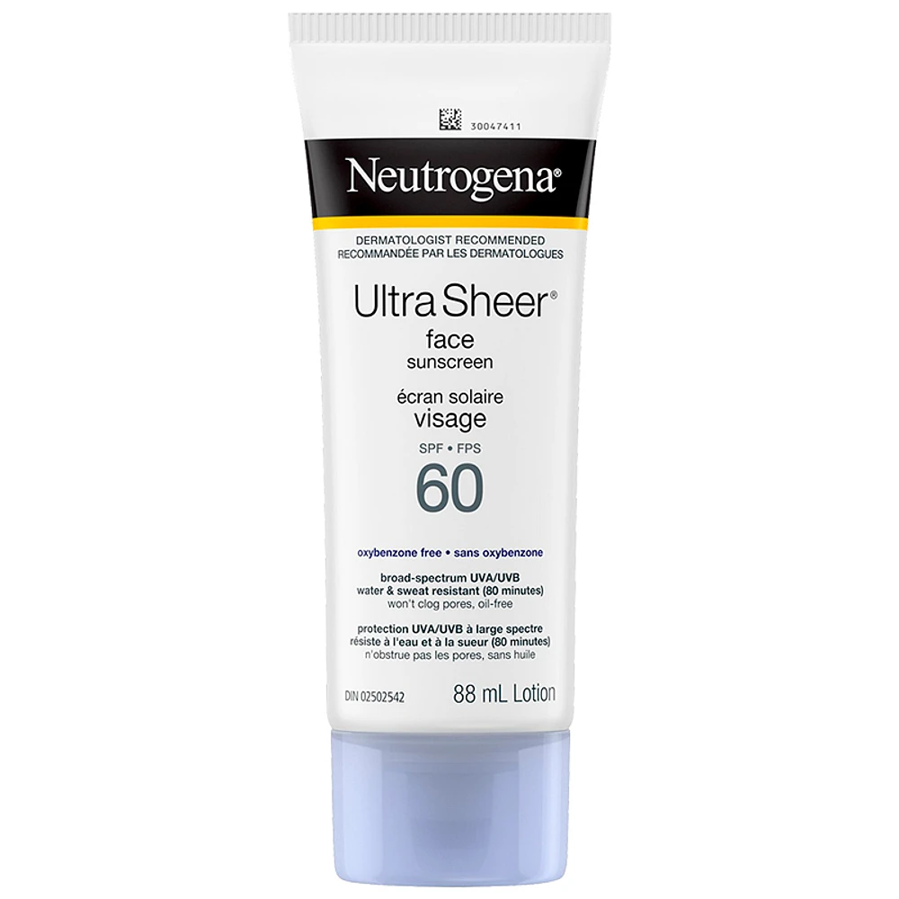 Neutrogena Ultra Sheer Dry Touch Face Sunscreen Lotion - SPF 60 - 88ml